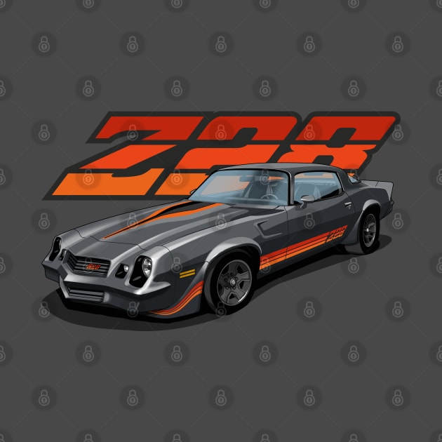 1981 Chevrolet Camaro Z28 in black by candcretro