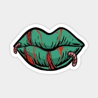 Zombie Mouth Magnet