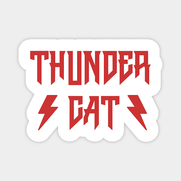 thundercat Magnet by FlatDesktop