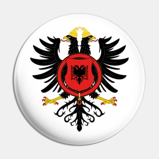 Albania Coat of Arms Pin