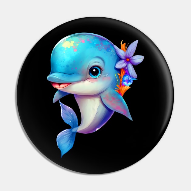 cute dolphin Pin by abbeheimkatt