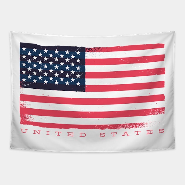 US Flag Tapestry by Urban_Vintage