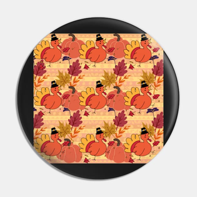 Turkey Time Pin by dkid