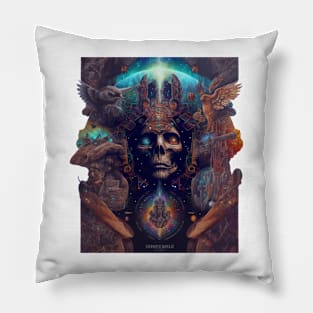 Tribal  shamanic visions Pillow