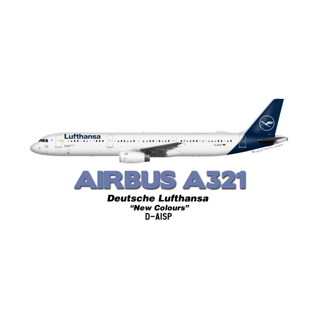 Airbus A321 - Deutsche Lufthansa "New Colours" by TheArtofFlying