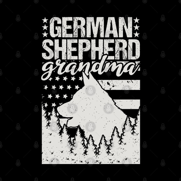 German Shepherd Grandma by Tesszero