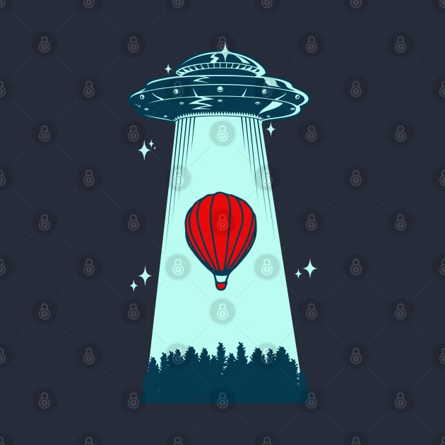 UFO Red spy balloons by Polynesian Vibes
