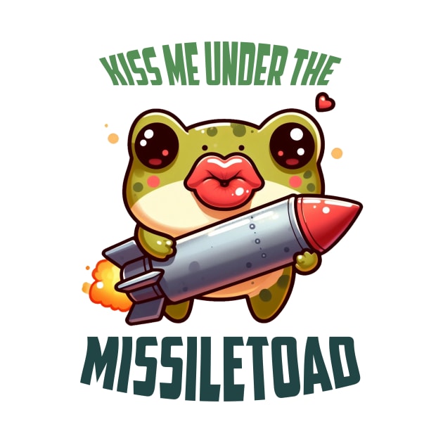 Kiss Me Under The MissileToad Illustration by Dmytro