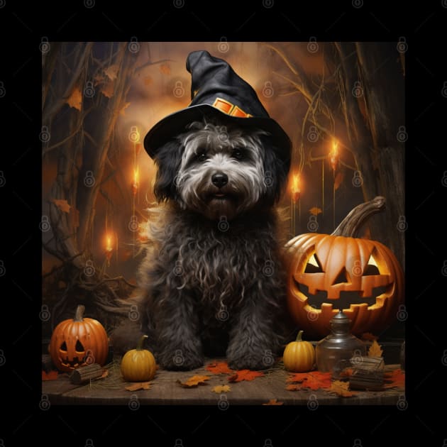 Puli Dog Halloween by NatashaCuteShop