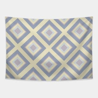 colored rhomb pattern Tapestry