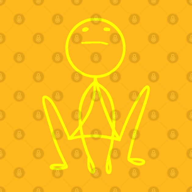 Stickman Yellow by StickMen