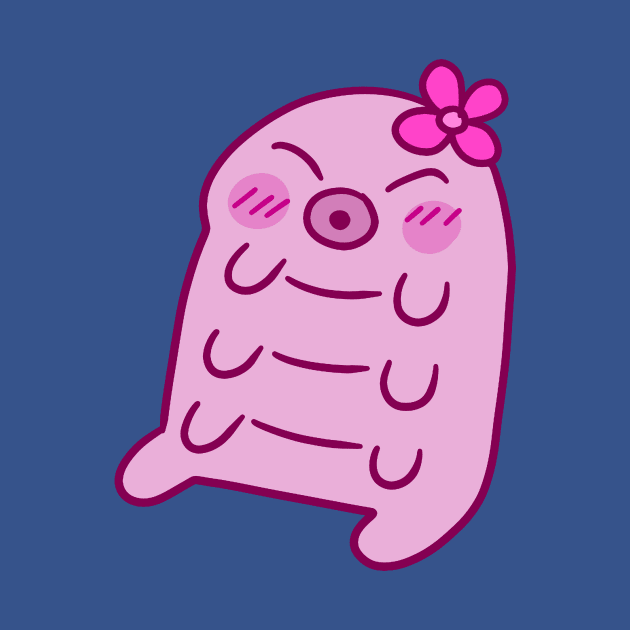 Pink Waterbear by saradaboru