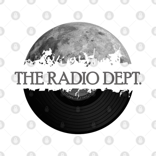 The Radio Dept moon vinyl by hany moon