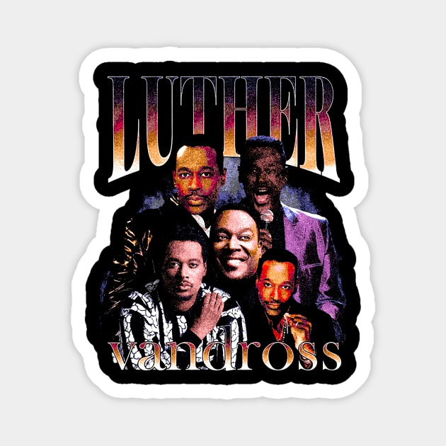 luther vandross Magnet by Shaun Reichel