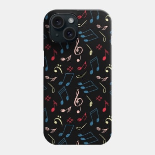 Music Notes Pattern Phone Case