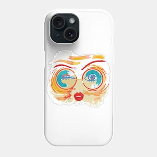Tanning Bed Eye Protection Wink Ease Birthday Gift For Women Phone Case
