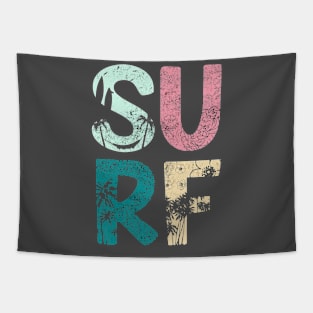 Surf vintage retro 70s Tapestry