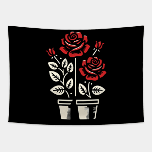 Roses - Flowers Tapestry