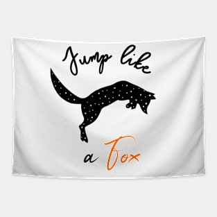 Jump Like a Fox Tapestry