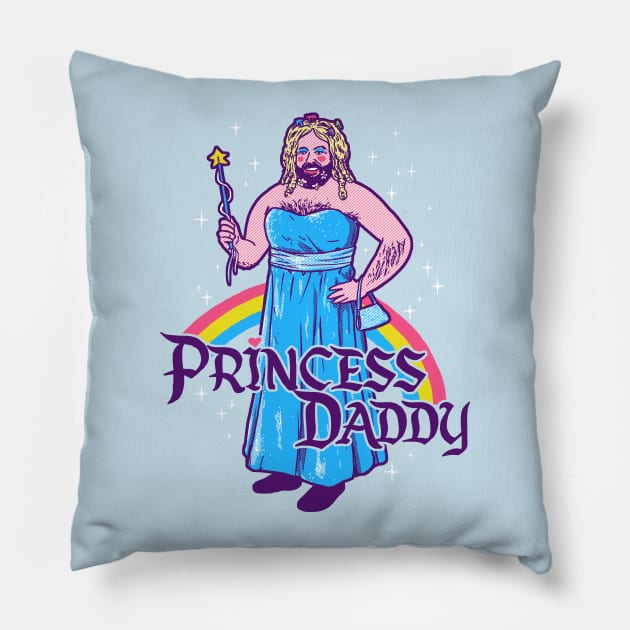 Princess Daddy Pillow by Hillary White Rabbit