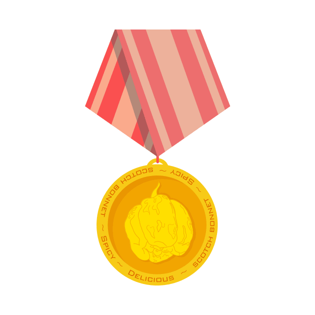 Chili Pepper Medal by MojoCoffeeTime