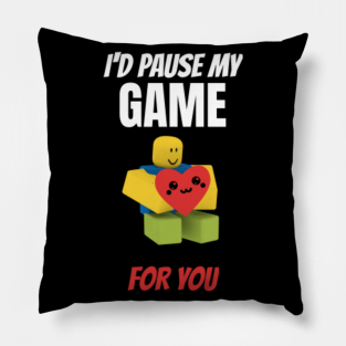 Roblox Noob Pillows Teepublic