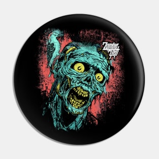 Zombie Meets Woodpecker LOGO Pin