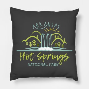 Hot Springs National Park Pillow