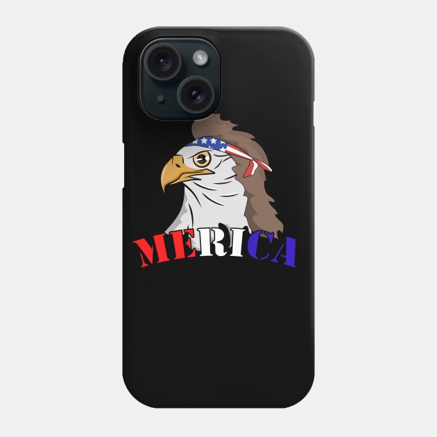 Eagle Mullet Merica - american flag Phone Case by Fashion Apparels