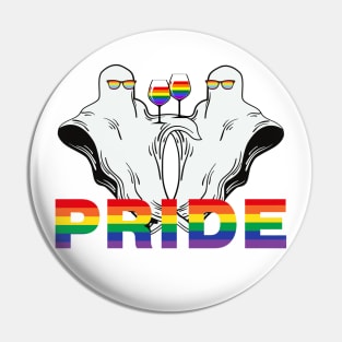 Diversity Pride Cool Ghost Pair Pin