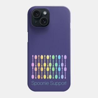 Spoonie Support! (Rainbow Ombre) Phone Case