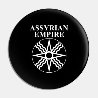 Assyrian Empire Symbol Shamath the Sun God Pin