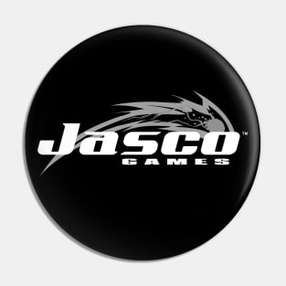 Jasco Games White Logo Pin