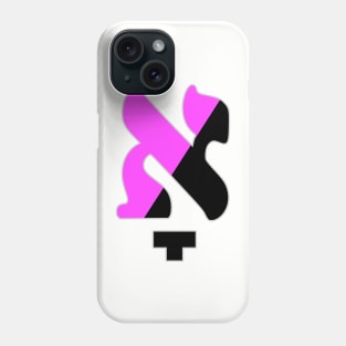 Kometz Aleph (Queer Anarchist Colors) Phone Case