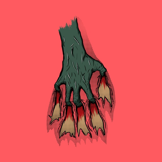 Zombie hand by tombst0ne