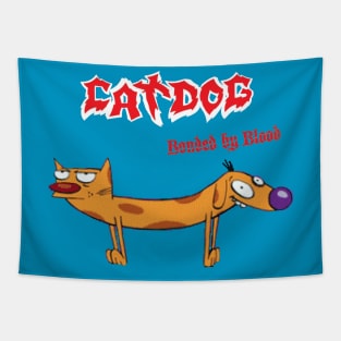 Catdog Bonded by Blood Tapestry