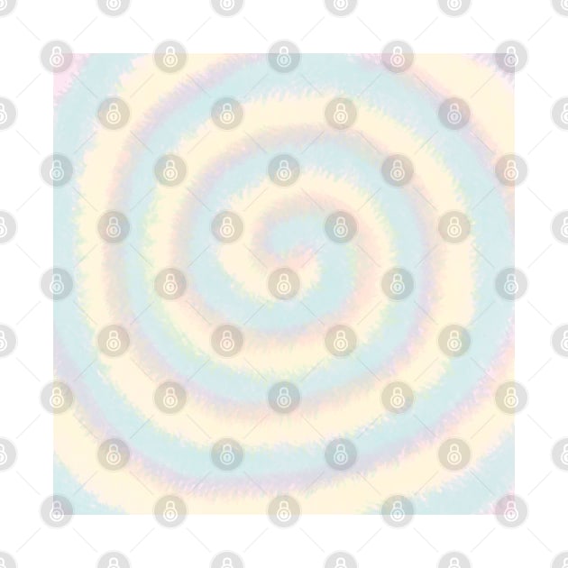 Pastel Tie Dye Spiral Scrapbooking Design by designsbyjuliee