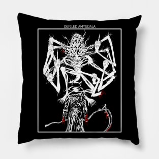 Bloodborne inspired Defiled Amygdala in square Pillow