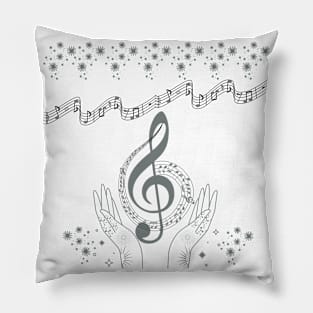 Musical note Pillow