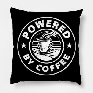 Powered By Coffee Pillow