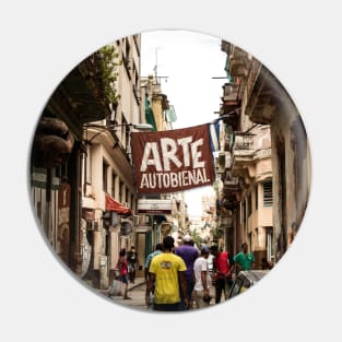 Arte Autobienal Cuba Pin