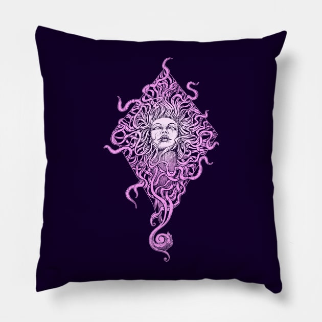 Ophelia Pillow by ElzeroStudio