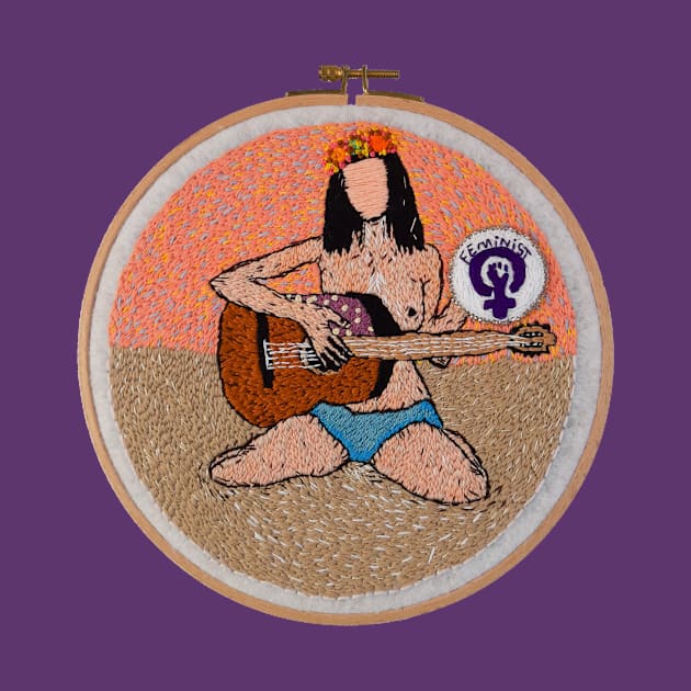 Feminist Girl by RONembroidery