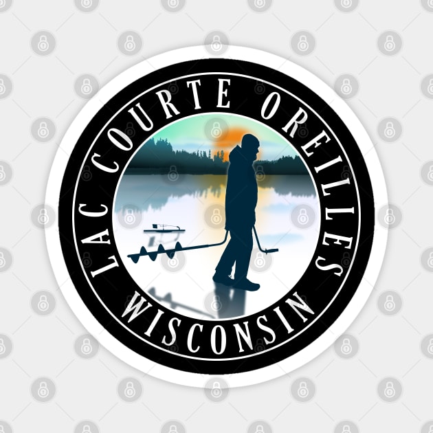 Lac Courte Oreilles Wisconsin Ice Fishing Lac Courte Oreilles