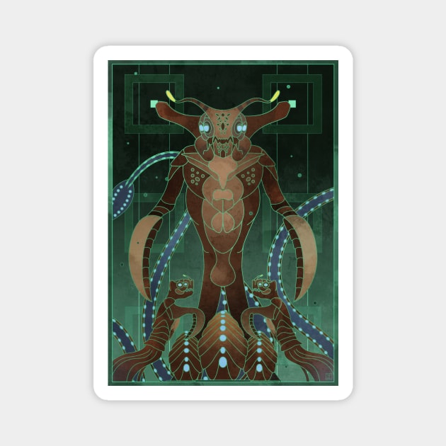 Sea Emperor Leviathan Magnet by Ilona's Store