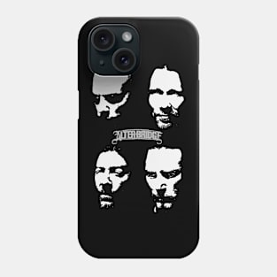 Alter White stencil Bridge Phone Case