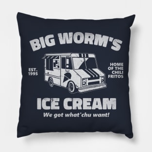 Friday - Big Worm's Ice Cream Pillow