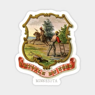 1876 Minnesota Coat of Arms Magnet