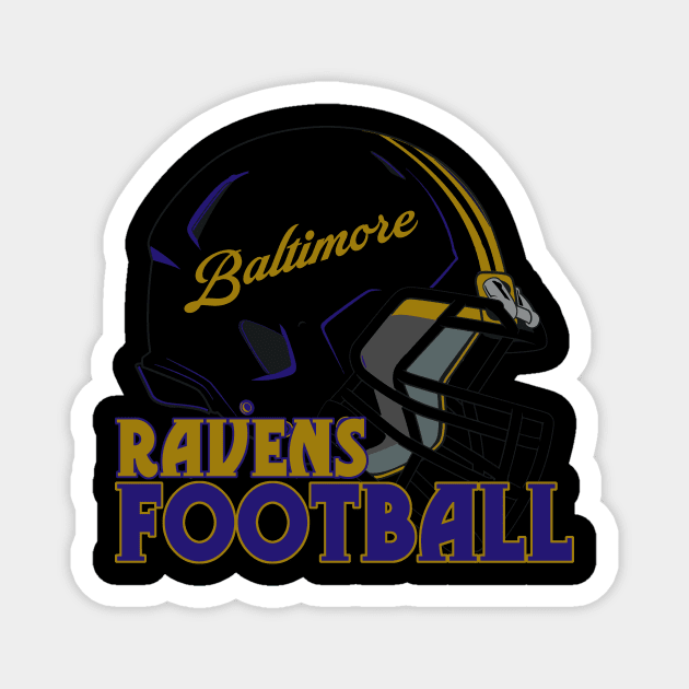 Baltimore Ravens Magnet by CovpaTees