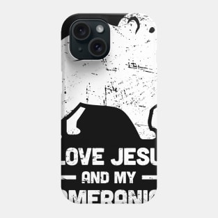 Pomeranian - Funny Jesus Christian Dog Phone Case